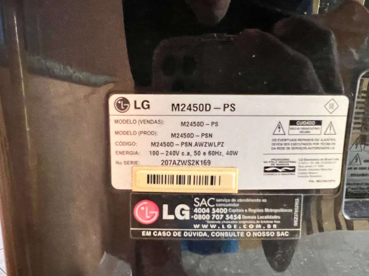 Monitor LG 24 Polegadas - Foto 3