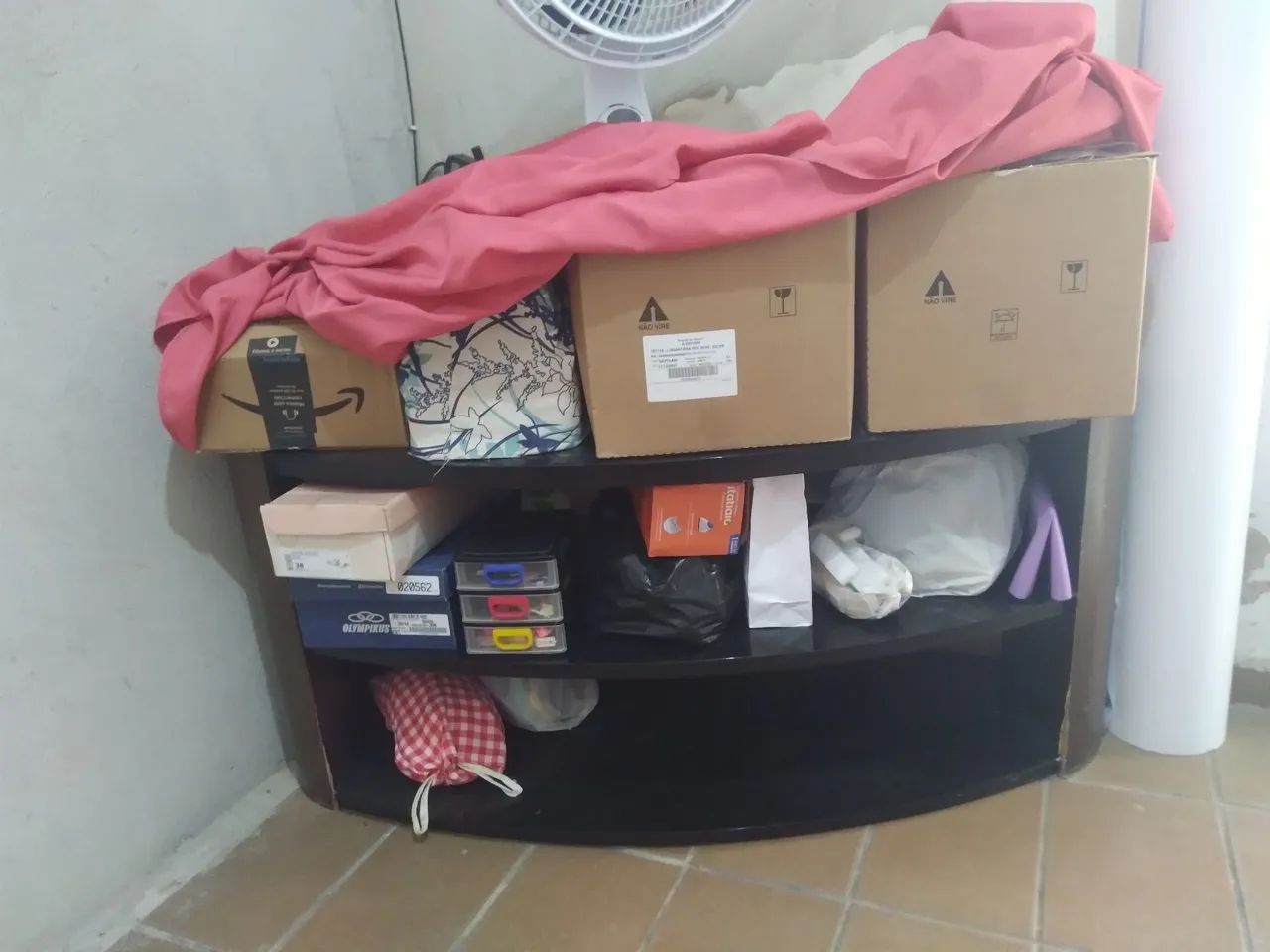 Rack com suporte de TV  - Foto 4