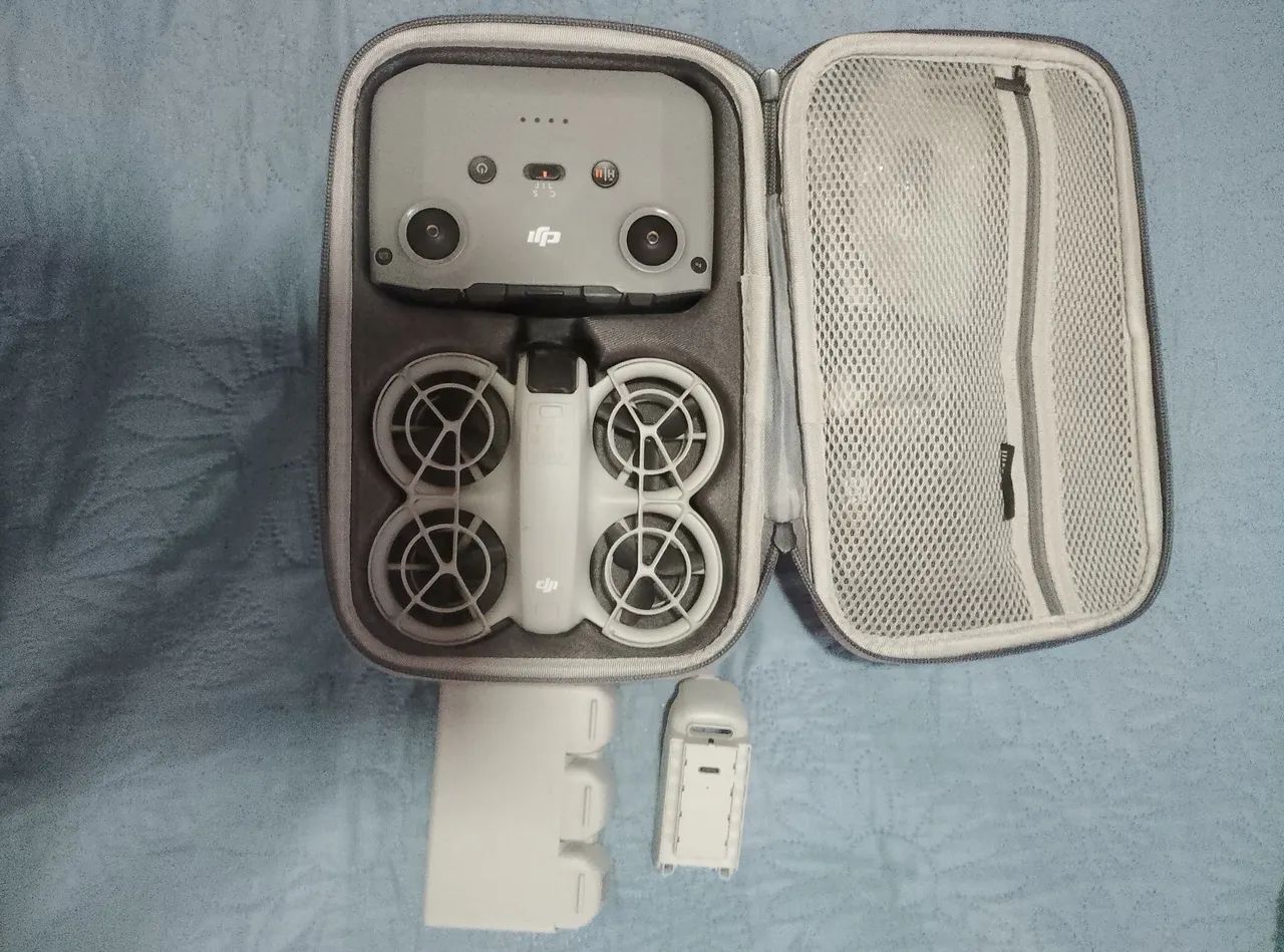 Drone DJI Neo combo 3 Baterias cadastrado Anatel  - Foto 2