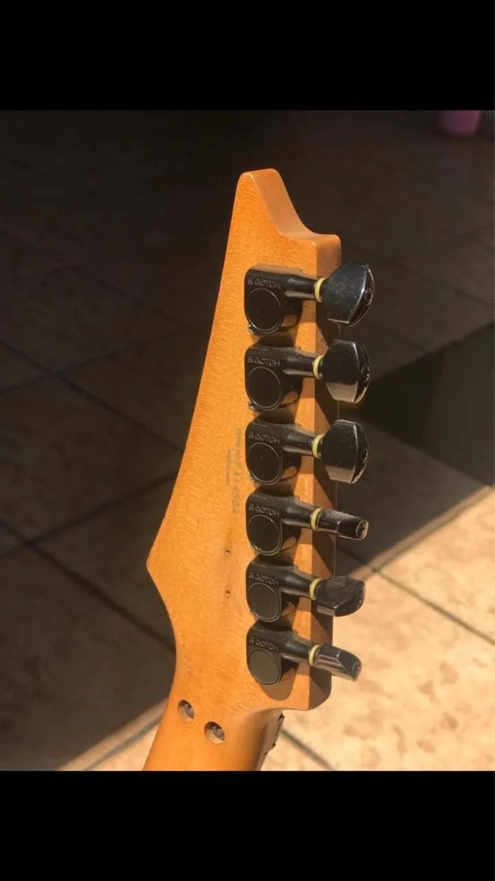Guitarra ibanez japonesa roxa 1994 - Instrumentos musicais