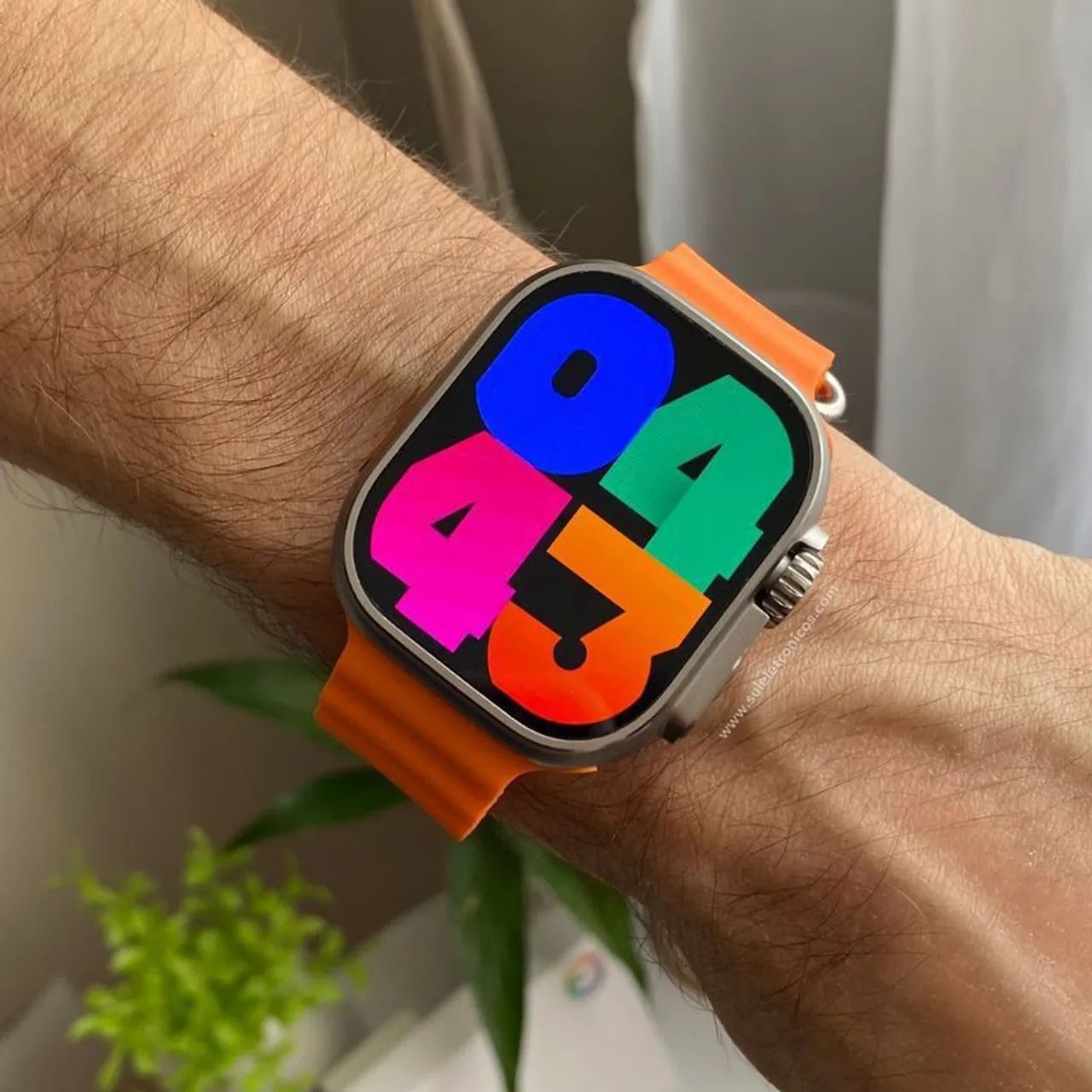 Smartwatch W69 Ultra Plus Lançamento (Original e Lacrado) - Foto 2