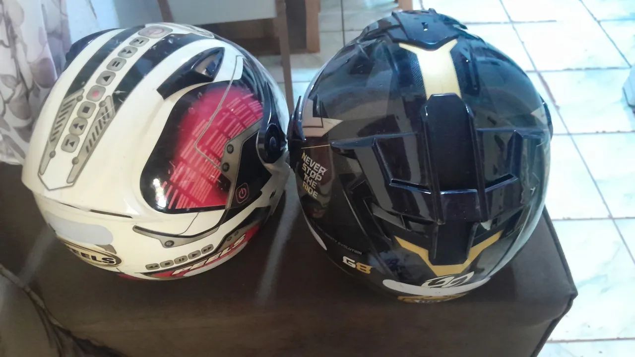Vendo dois capacetes  - Foto 3