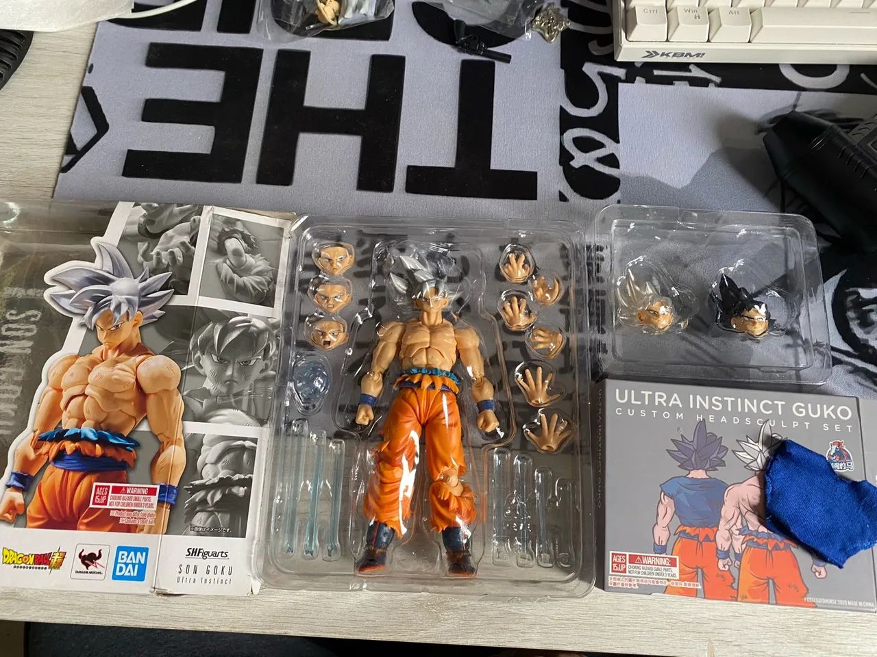 Goku UI sh figuarts + Heads extras - Foto 3