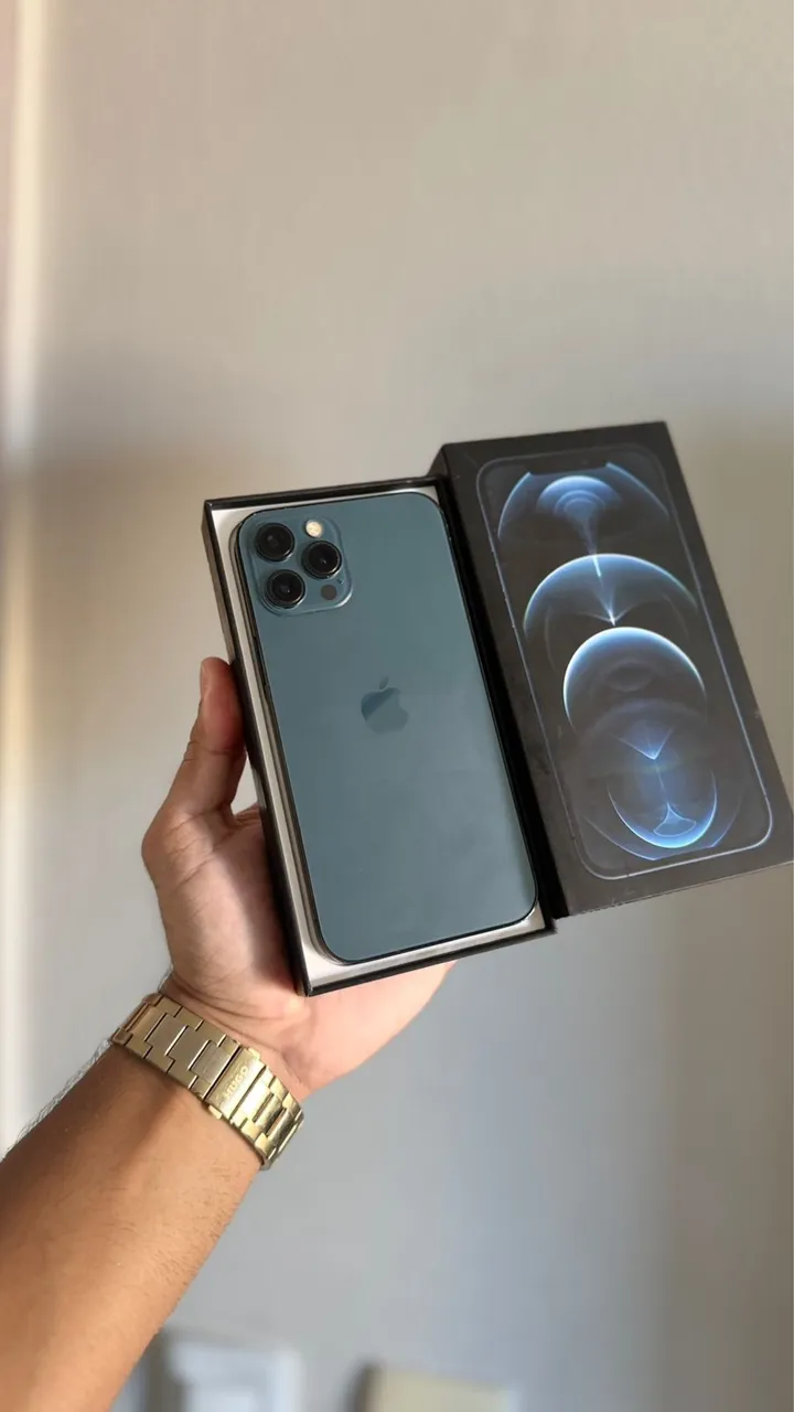 iPhone 12 Pro Max 256gb Face ID OK - Celulares e Smartphones