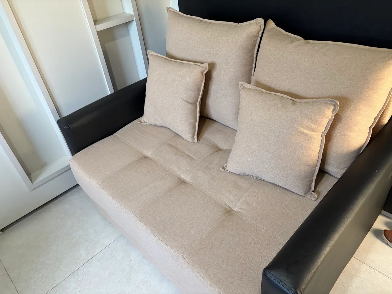 Sofá Cama top slim! Faz a proposta! Novinho - Foto 3