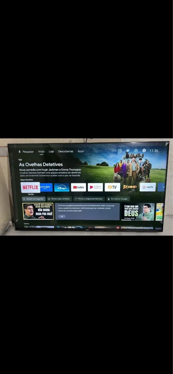 Tv nova na caixa 50 polegadas  - Foto 3