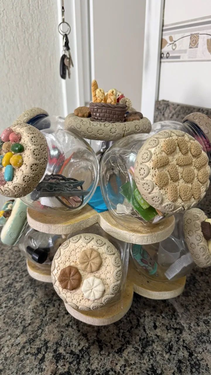 Baleiro de biskuit artesanal 