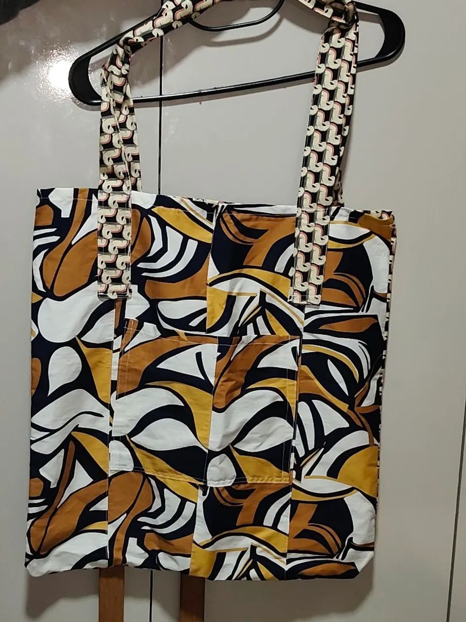 Bolsa artesanal colorida. - Foto 2