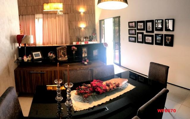 CA1161 Vitória Park, casa plana projetada, 2 suítes, 3 vagas,próx Maestro Lisboa - Foto 4