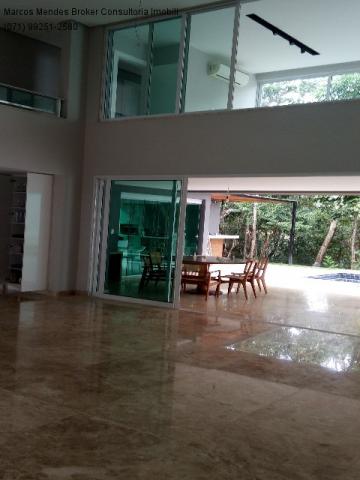 Linda casa pra venda ou locação - Alphaville Salvador 1. Lote diferenciado em parte alta. - Foto 7