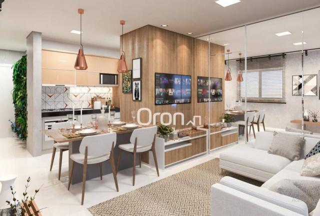 Apartamento com 2 dormitórios à venda, 58 m² por R$ 203.000,00 - Vila Rosa - Goiânia/GO - Foto 5