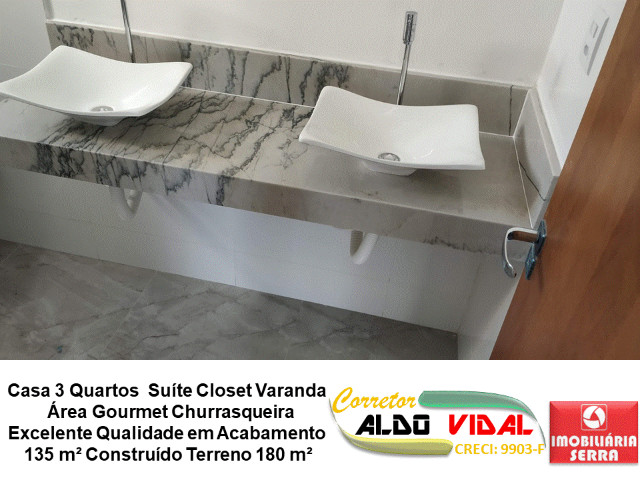 ARV 11. Casa 3 Quartos, Varanda, Suíte, Churrasqueira, Quintal Grande - Foto 5