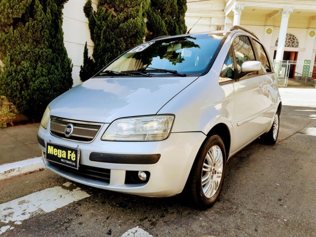 FIAT IDEA ELX 1.4 FLEX PRATA COMPLETA DOCUMENTO OK TUDO EM DIA