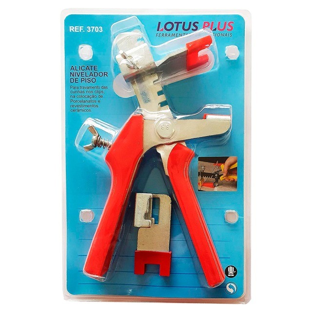 Kit Nivelador De Piso: Alicate Nivelador + Nível Multifuncional a Laser 10 metros Lotus - Foto 3