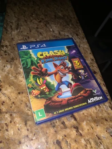 Jogo Crash Bandicoot N'sane Trilogy - PS4 (Usado) - Bragames