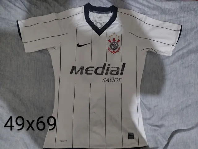 Camisa Corinthians 2008 Medial Saúde