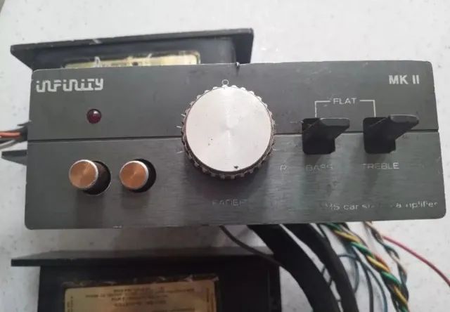 Infinity Mkii Amplificador 2 Módulos Chicote Som Carro Antigo - Foto 3