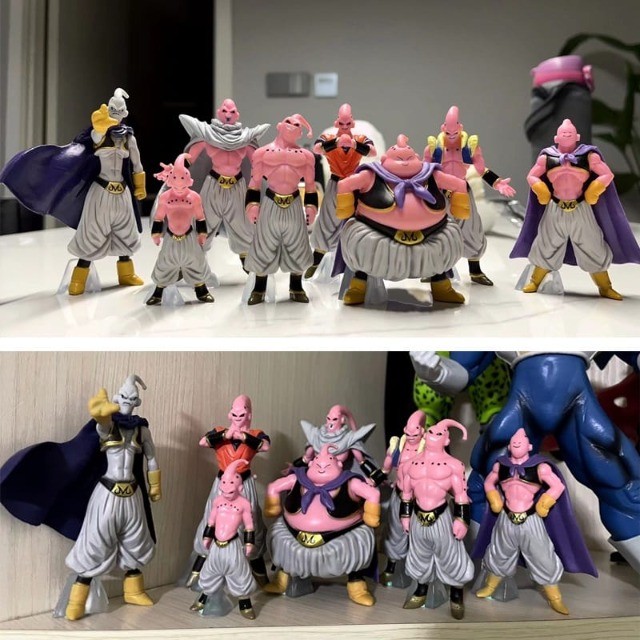 Bonecos Majin Boo Kit 8 Kid Buu Dragon Ball Z Super Action Figure - Hobbies  e coleções - Cidade Jardim, Goiânia 1166985335