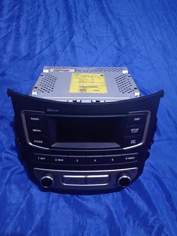 Rádio MP3 PLayer com bluetooth Original Hyundai HB20 Sem detalhes NOVO