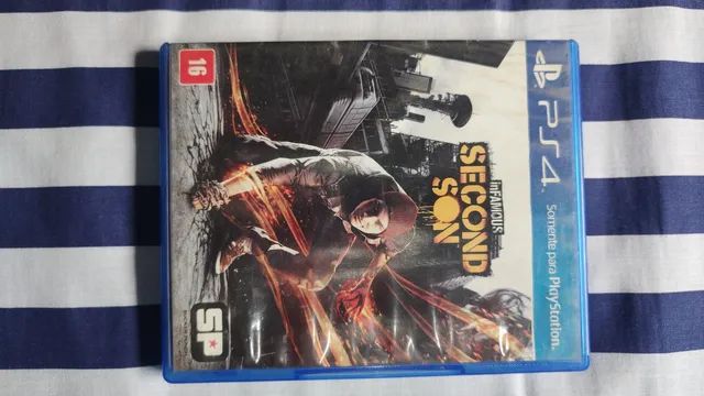 PS4 Preto Fosco HD 500G Travado 1.500$ - Foto 4