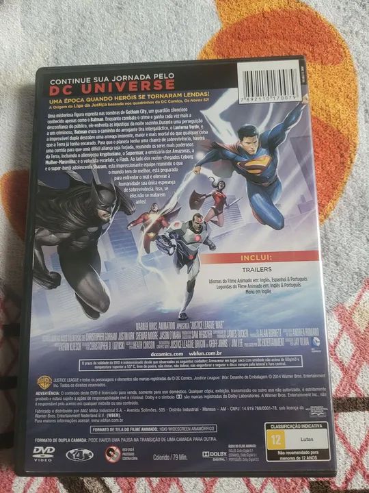DVD Liga da Justiça: Guerra (Justice League War) - Foto 2