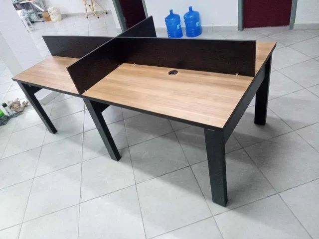 MOVEIS DE ESCRITÓRIO Estaçao de trabalho nova 4 posições****leia a descrição**** - Foto 2