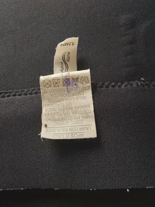 Short John Infantil Seasub Tam Gg Neoprene/lycra Ver Medidas - Foto 6