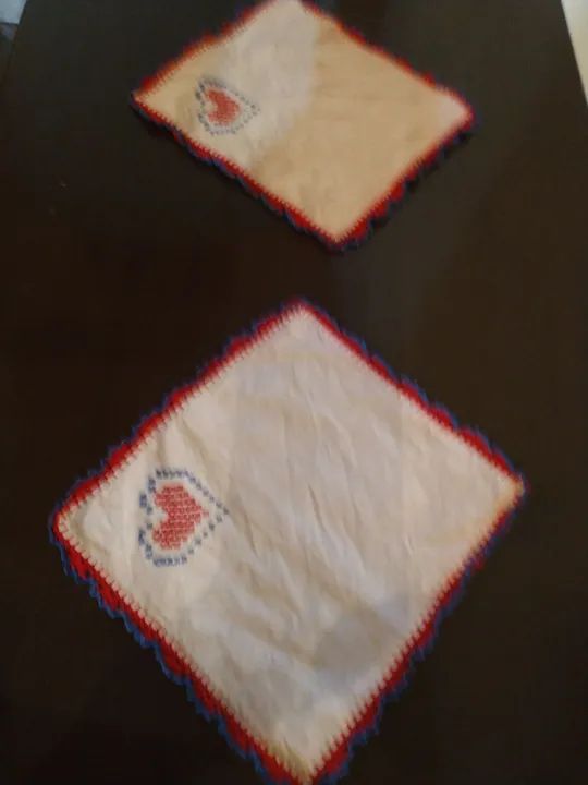 2 toalhinhas porta copos - Foto 5