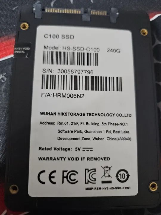 SSD Hikvision C100 240GB - Foto 2