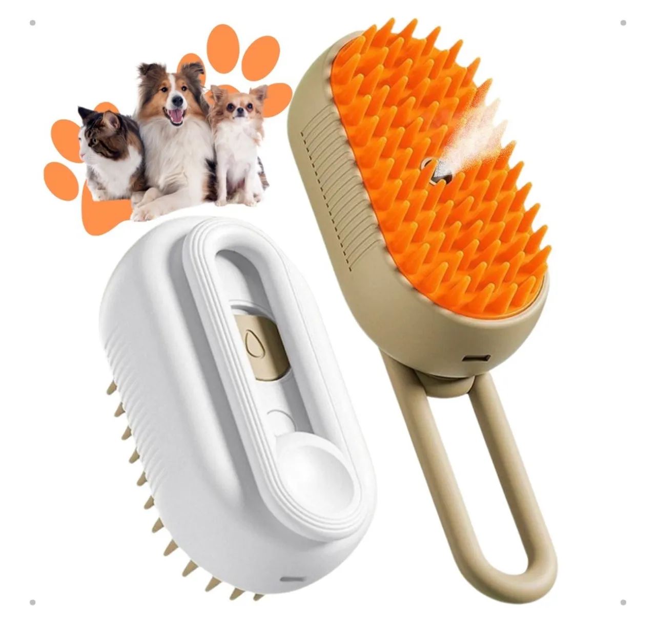 Escova A Vapor 3 Em 1 Pet Removedor Pelos Para Gatos E Cães - Cachorros - Jundiapeba, Mogi das Cruzes 1329134910 | OLX