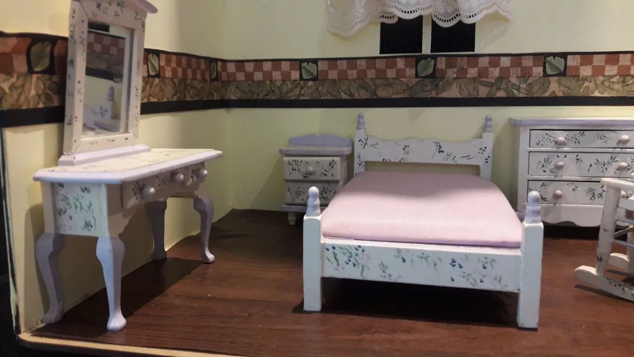 Casa de Bonecas - Quarto Completo - Foto 3