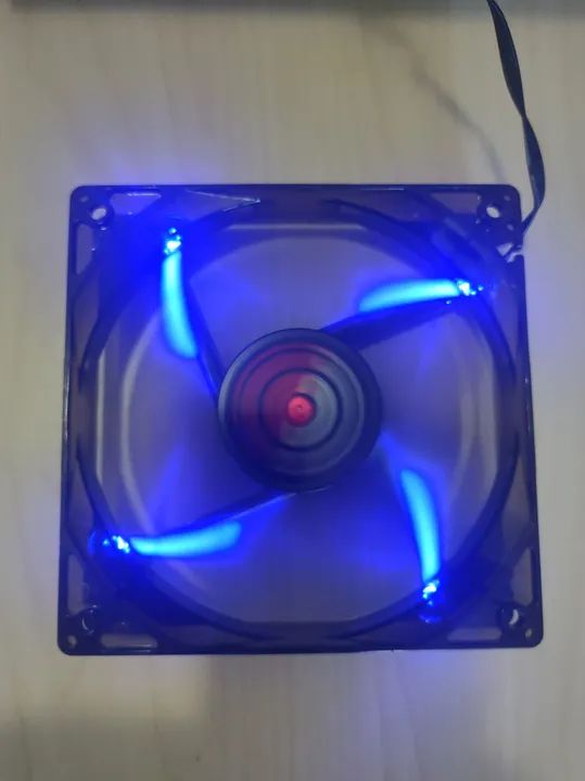 Cooler Fan para Gabinetes Gamer PCYES 120mm - 1700 rpm Led Azul - Foto 3