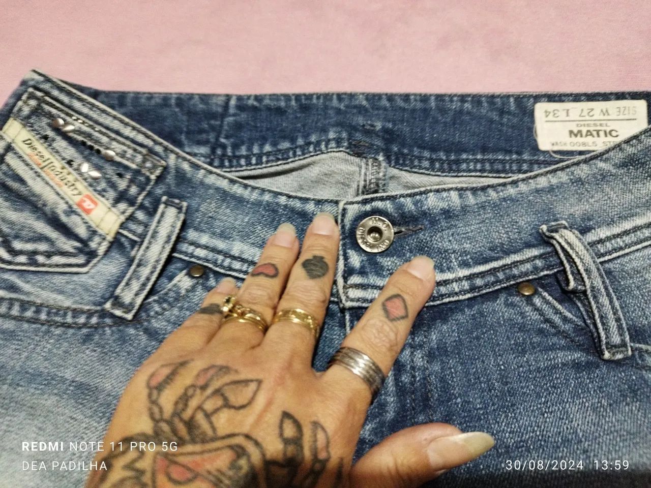 Calça Jeans Diesel  - Foto 5