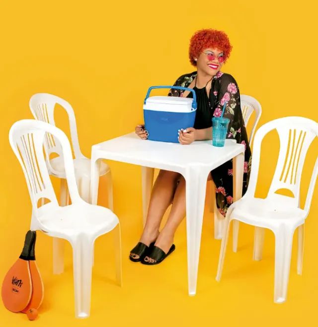 Mesa de Plástico - Mor - Foto 4