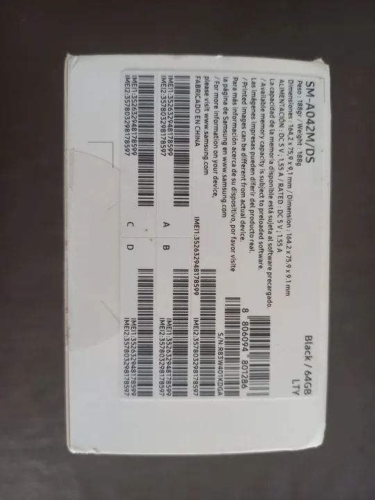 Caixa Galaxy A04e - Foto 4