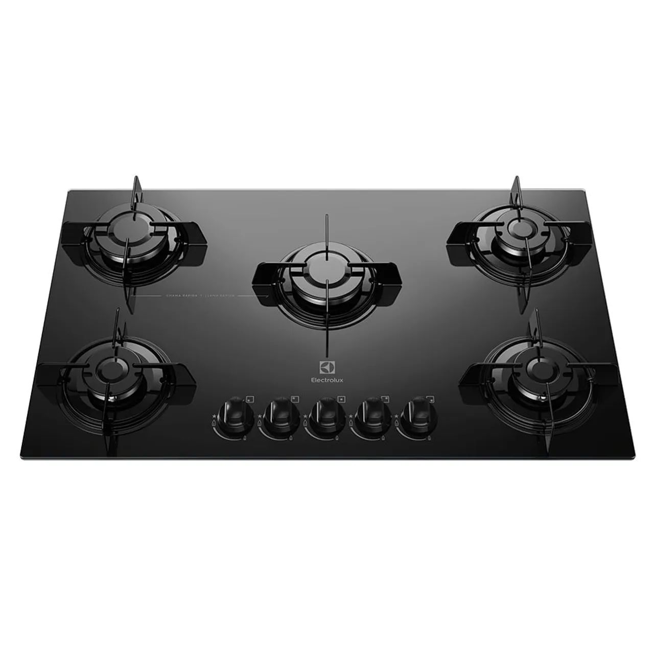 Cooktop 5 Bocas Electrolux a Gás com Acendimento Automático (KE5GP) Bivolt Fogões e Fornos