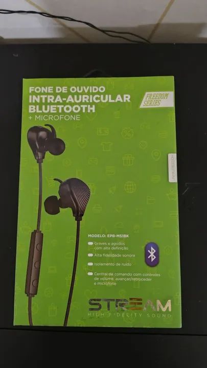 Fone bluetooth ELG STREAM preto - Foto 4