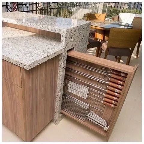 Móveis planejados para churrasqueira e espaço gourmet!  - Foto 6