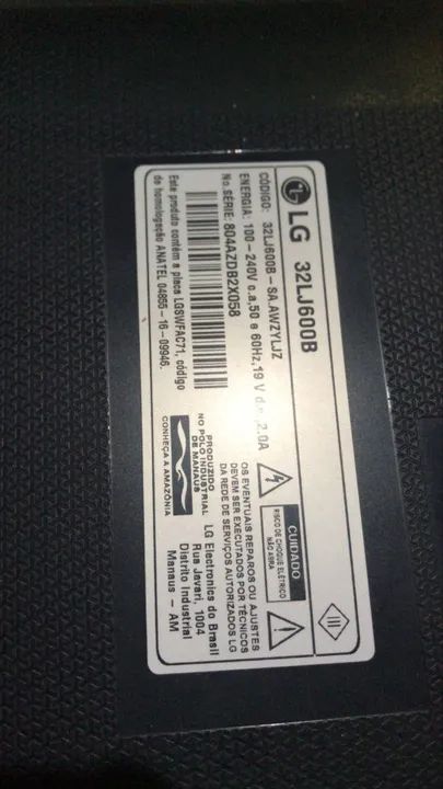 TV LG 32 polegadas 32LJ600B