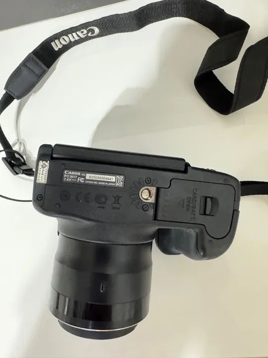 Câmera Canon SX50HS com acessórios - Foto 6