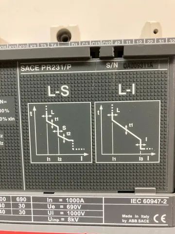 Disjuntor Sace / Abb Tmax T6s1000 Rele Pr222ds/p - Foto 5