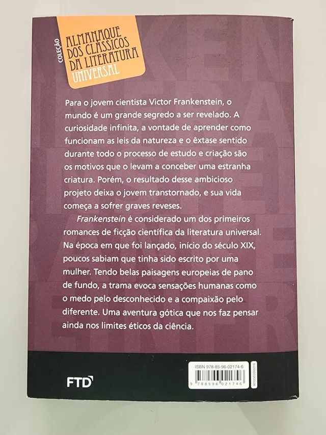 Livro bem conservado: Frankenstein - Foto 4