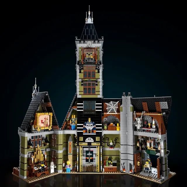 Lego 10273 Casa Mal Assombrada 3231 peças Haunted House  - Foto 5