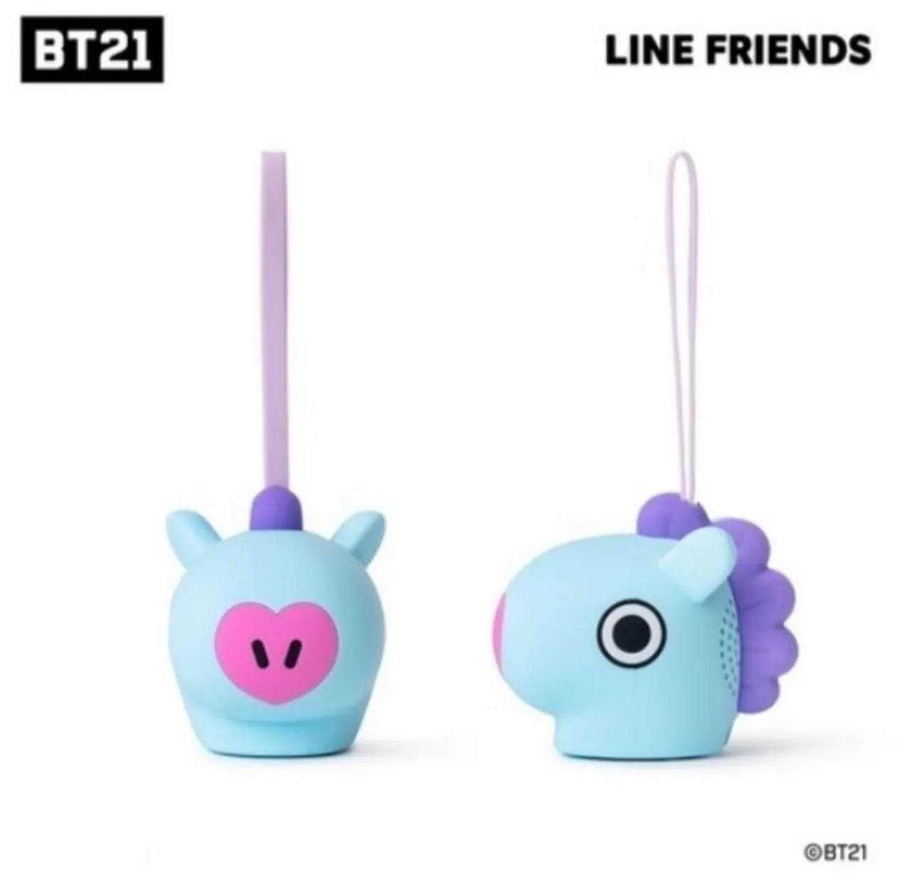 Caixa de Som Bluetooth BT21 Line Friends - Novidade!