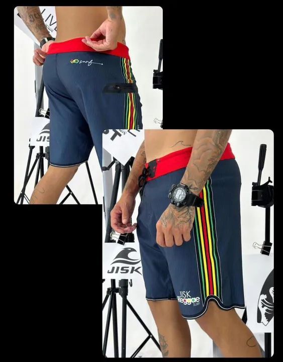 Bermudas Jisk Surf Wear Originais  - Foto 5