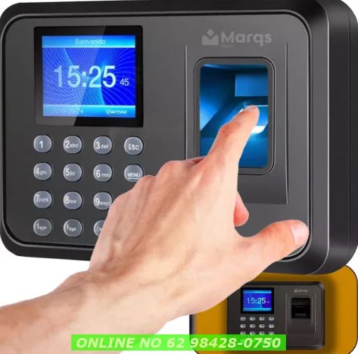 Máquina Ponto Relógio Biométrico Digital Eletrônico Empresa