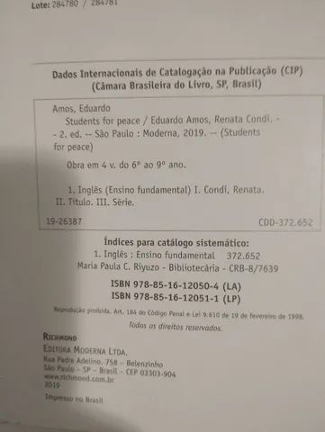 Livro Students for peace 2 - Foto 2