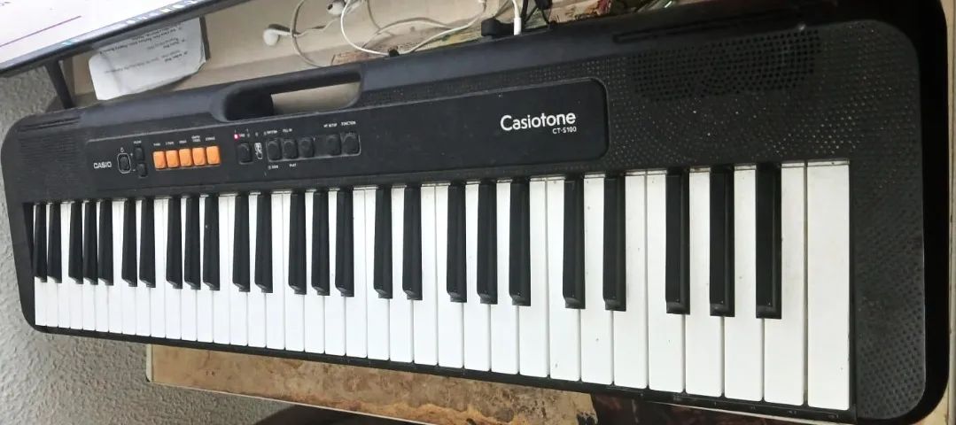 Teclado Musical Casio Casiotone CT-S100 61 Teclas Preto - Foto 3