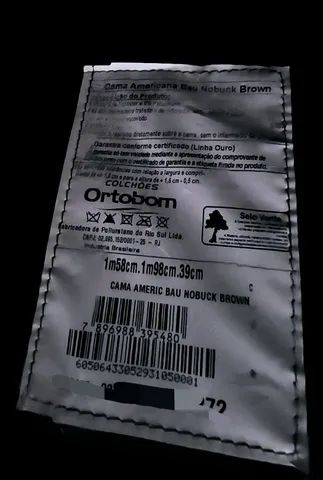 Cama box queeem Ortobom com colchão  - Foto 4