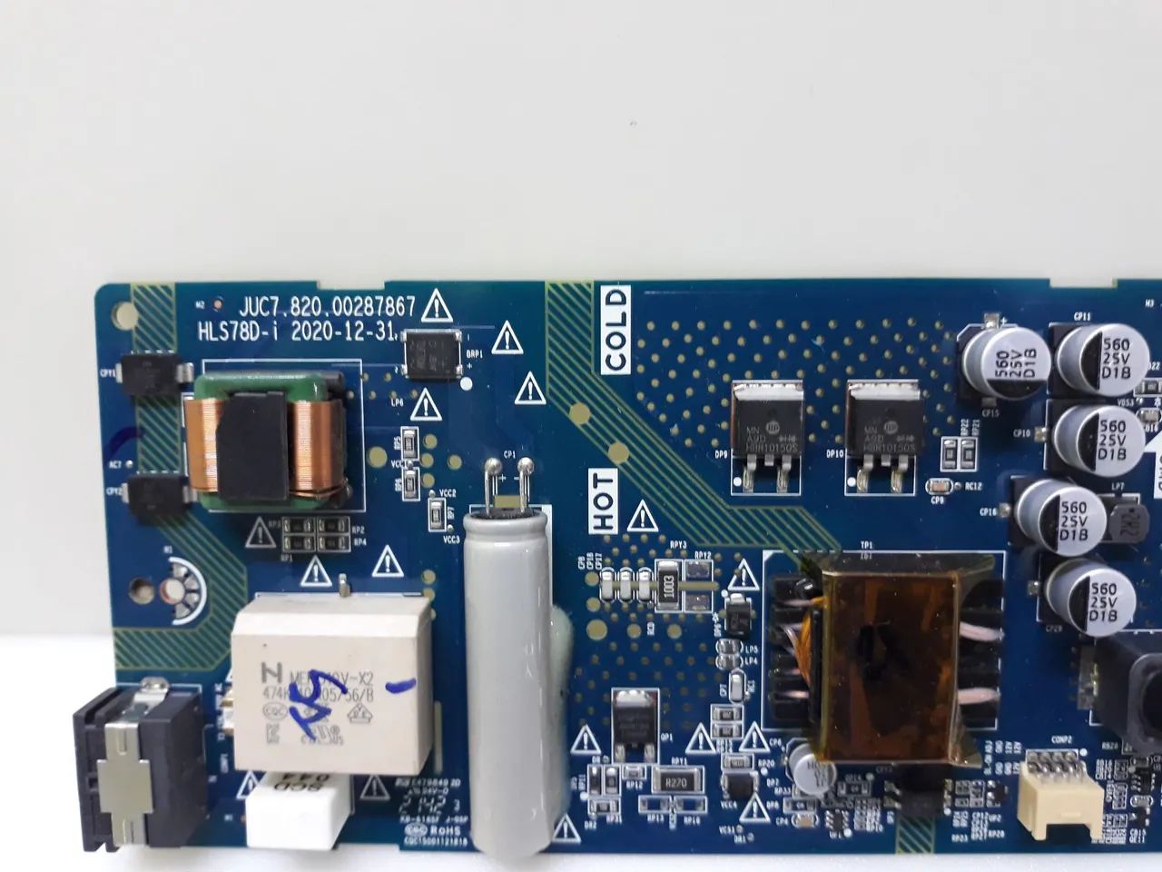 Placa de fonte tv Philco. Ptv32g70rch. Usada porém Boa.  - Foto 2